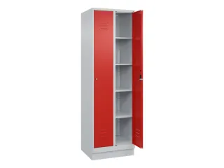 wasgoedverdeelkast,HxBxD 1950x600x500mm,vak B 300mm,cilinderslot - 2