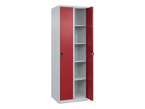 wasgoedverdeelkast,HxBxD 1850x600x500mm,vak B 300mm,draaigrendel