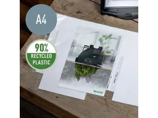 L-map Leitz Recycle A4 0.10mm PP transparant - 2
