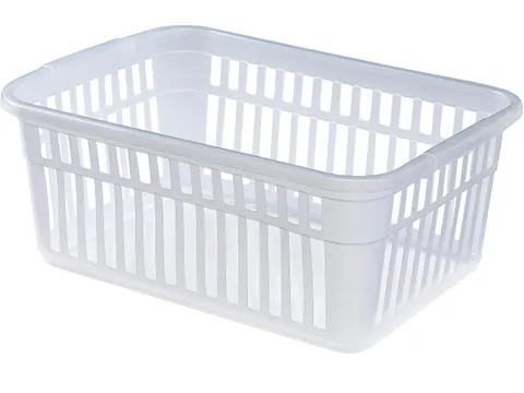 Large Opbergmand 45 cm Transparant