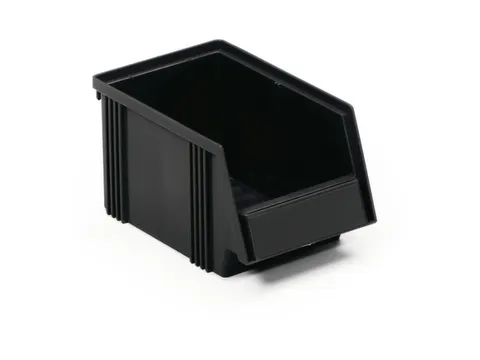 ESD-zichtbak,HxBxD 130x149x250mm,PP,zwart