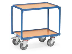 Rolplateau's Met 2 Etages 13540 250kg 605x405mm Houten Plaat