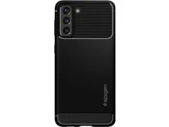 Spigen Rugged Armor hoesje voor Samsung Galaxy S21 Zwart