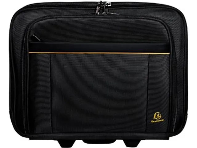 Exactive Exatrolley Trolley Voor 15.6 Inch Laptops Zwart Polyester