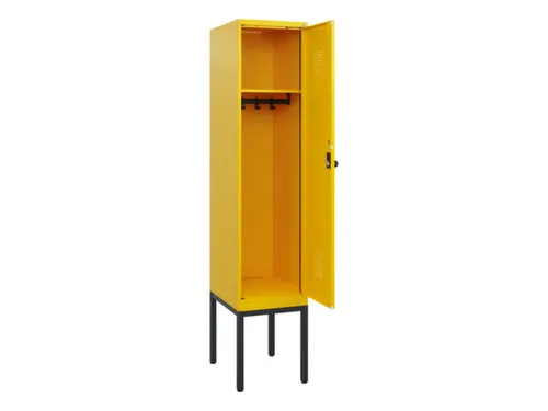 schoollocker,HxBxD 1950x400x500mm,1vak,vak B 400mm,draaigrendel