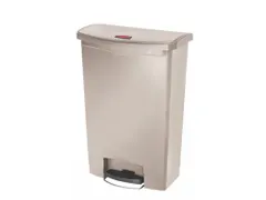 Pedaalemmer Slim Jim Step On Front Kunststof 90 Liter Beige