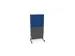 scheidingswand,HxB 1545x800mm,MS-donkergrijs,BN6016-blauw