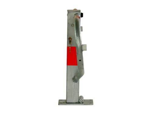 parkeerbeugel,HxBxD 500x750x90mm,staal,grijs,reflectiestrepen rood