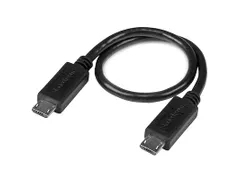 20cm USB OTG kabel Micro USB naar Micro USB M/M USB OTG Adapter