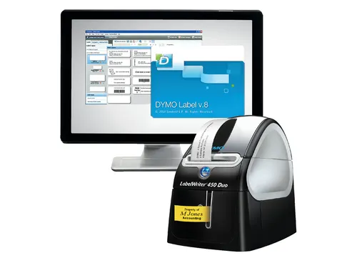 Dymo LabelWriter 450 Duo Labelprinter Label & Tape USB