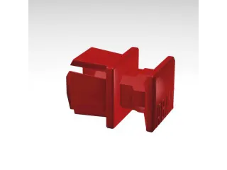 Abax-Haken Voor Geperforeerde Platen L 75mm Einde Loodrecht - 3