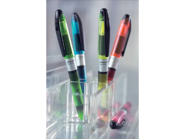 Markeerstift Stabilo Navigator Geel