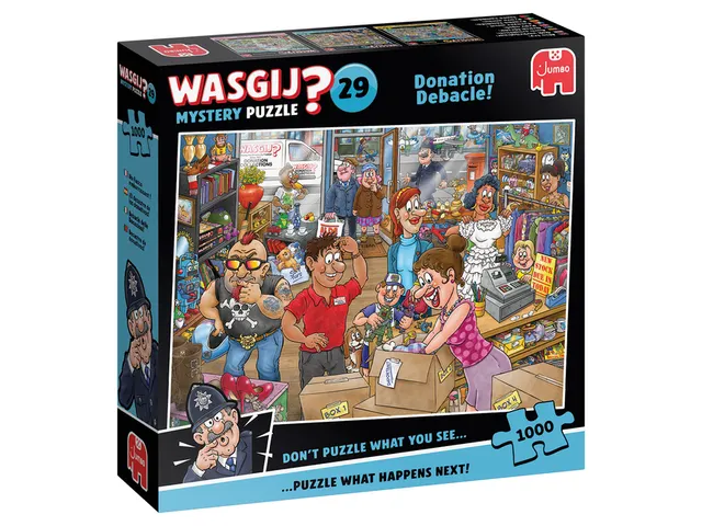 Puzzel Wasgij Mystery 29 Donatiedebacle! 1000 stukjes