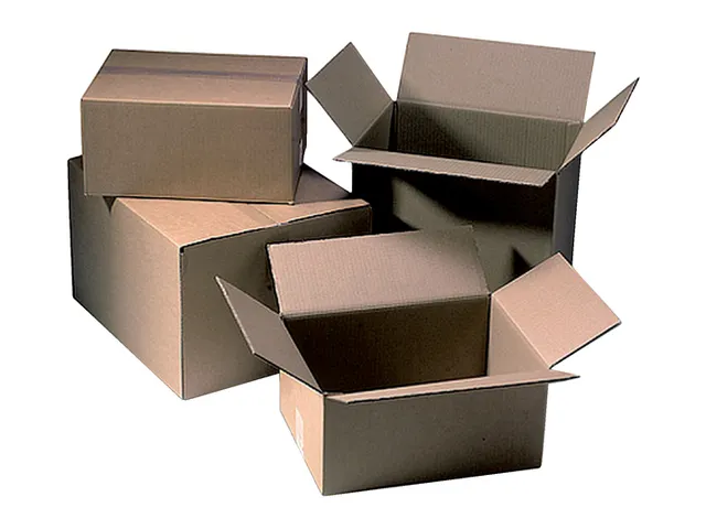 Verzenddoos CleverPack enkelgolf 430x305x250mm bruin 10stuks