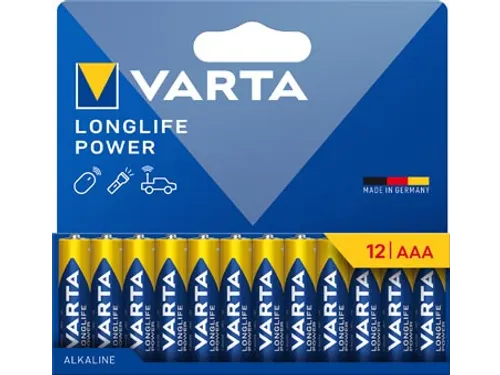 Longlife Power AAA Batterijen pak à 12 stuks