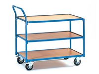 Lichte Tafelwagens 2750 300kg 3 Etages 850x500mm Houten Plaat