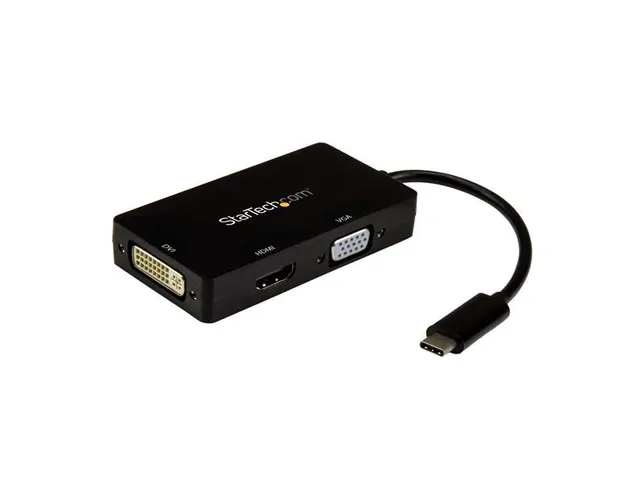 Usb-c Multiport Adapter 4k 30 Hz 3-in-1 Usb C Hdmi, Dvi Of Vga