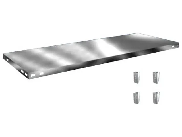 legbord,v. magazijnstelling,BxD 1300x500mm,vakl. 185kg,verzinkt