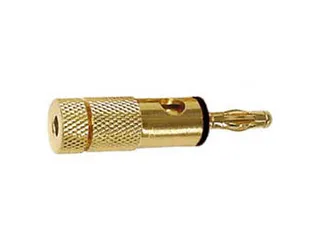 Banana Plugs 4mm Goud - Zwart - 2