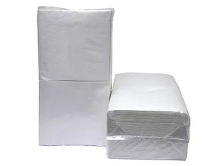 Servetten Blanco 1/4vouw 1-laags 4500 stuks - 1