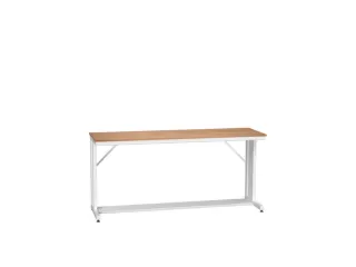 werkbank,HxBxD 930x2000x600mm,multiplexblad,C-voet,RAL7035 - 1