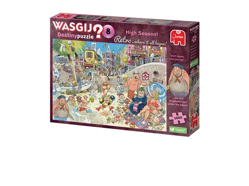 Puzzel Wasgij Retro Destiny 8 Hoogseizoen! 1000 stukjes