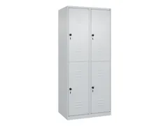 dubbeldekse locker,HxBxD 1850x800x500mm,2x2vak.,vak B 400mm