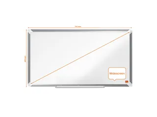 Whiteboard Nobo Premium Plus Widescreen 40x71cm emaille - 3