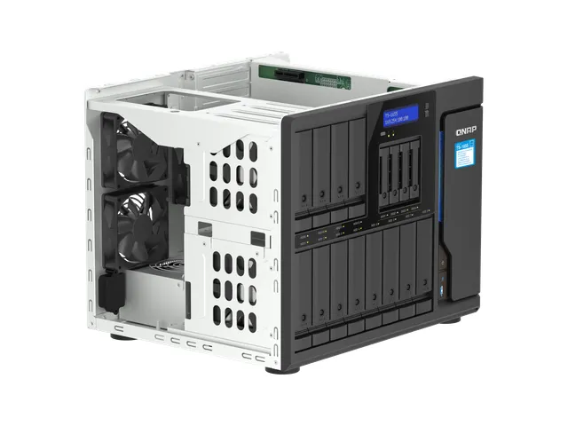 Intel Atom C5125, 8 Go DDR4, 5Go Flash, 12x 3.5 inch + 4x 2.5 inch SAT
