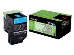 Tonercartridge Lexmark 70C20C0 prebate blauw