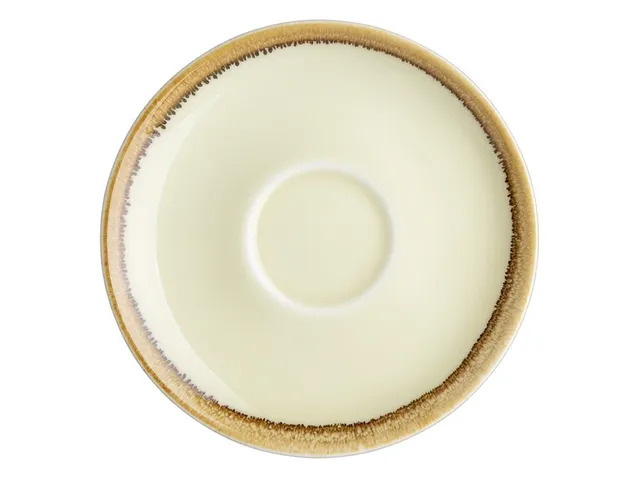 Soucoupe cappuccino Olympia Kiln Ø16cm Grès 6 pièces