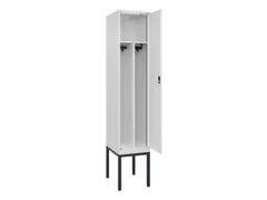 locker voor scheiding van kleding,HxBxD 2120x400x500mm,1vak