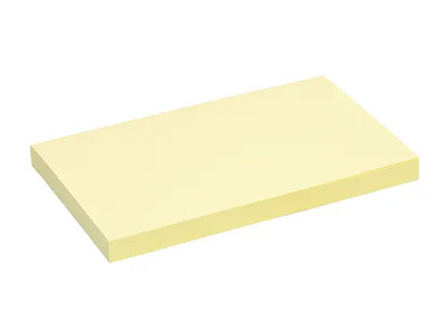 Memoblok Quantore 76x127mm geel
