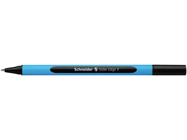 Balpen Schneider Slider Edge F 0,7mm zwart