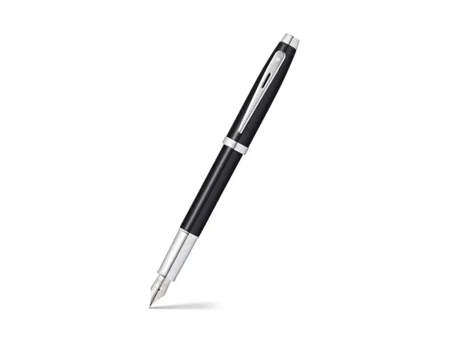 Vulpen SHEAFFER 100 E9338 M Glossy black lacquer chrome plated