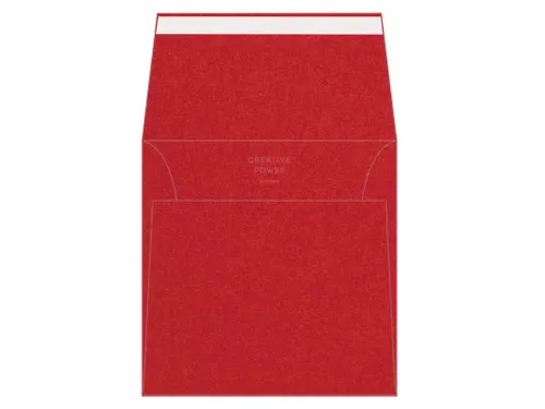 Envelop 170x170mm Poppy Rood 120 Gram 250 Stuks