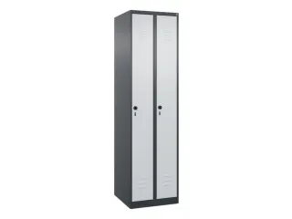 locker,HxBxD 1850x500x500mm,2vak,vak B 250mm,draaigrendel - 1