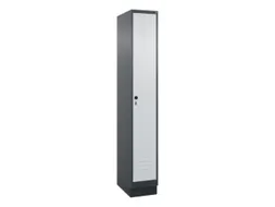 locker voor scheiding van kleding,HxBxD 1950x300x500mm,1vak
