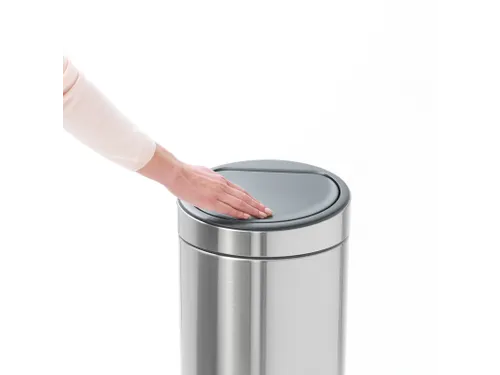 Afvalbak Touch Bin New 30 Liter Brabantia Mat Rvs Ffp