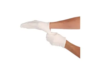 Handschoenen Katoen Maat 12 25cm Wit Zware Kwaliteit - 3