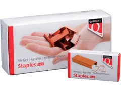 Nieten Quantore 24/6 verkoperd 1000stuks