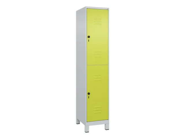 dubbeldekse locker,HxBxD 1950x400x500mm,1x2vak.,vak B 400mm