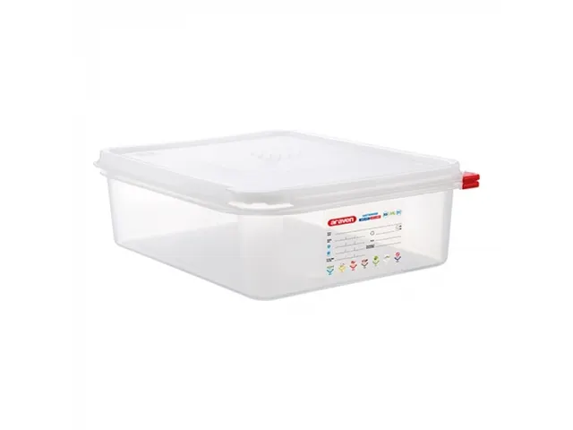 Araven Colorclip Voedseldoos 6.5 liter 1/2 GN 100mm 325x265mm
