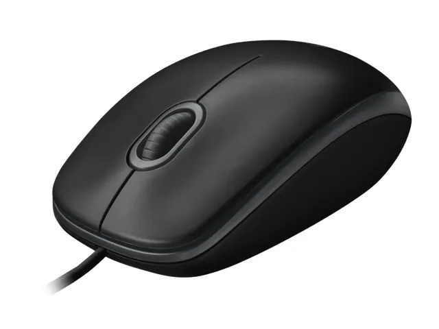 Logitech B100 muis USB-A Zwart