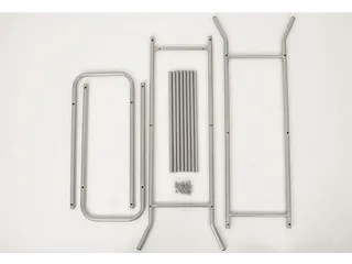 Krattenrek Aluminium - 6