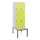 Dubbeldekse dekenkist,HxBxD 1950x600x815mm,2x2vak.,vak B 300mm