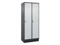 locker voor scheiding van kleding,HxBxD 1950x800x500mm,2vak