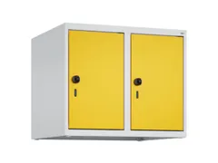opzetkast,v. locker,2vak.,vak B 300mm,HxBxD 500x600x500mm,draaigrendel