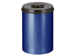 Vlamdovende Papierbak 30 Liter Blauw - 1