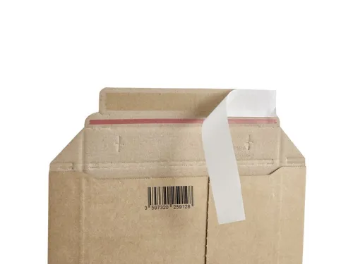 Golfkarton Envelop Bruin 246x346x60mm Zelfklevende Strip 100 Stuks